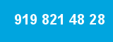 919 821 48 28 919 821 48 28